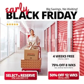 Sentinel Storage - Sherwood Park North Promotion