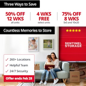 Sentinel Storage - Sherwood Park North Promotion